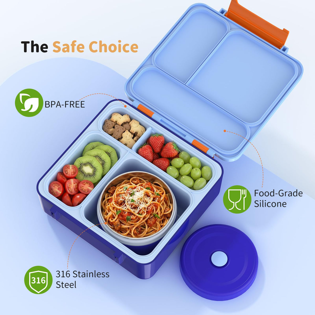 Beallets Bento Box BPA-free for safe everyday meals