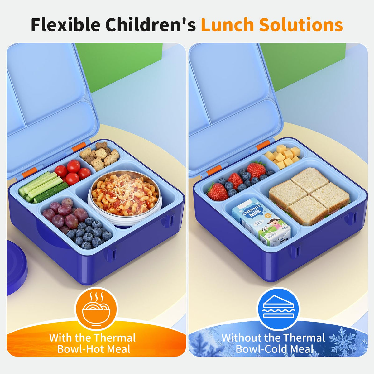 Beallets Bento Box insulated jar preserves hot meals for longer