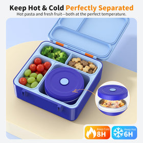 Beallets Bento Box leak-proof design prevents spills in backpacks
