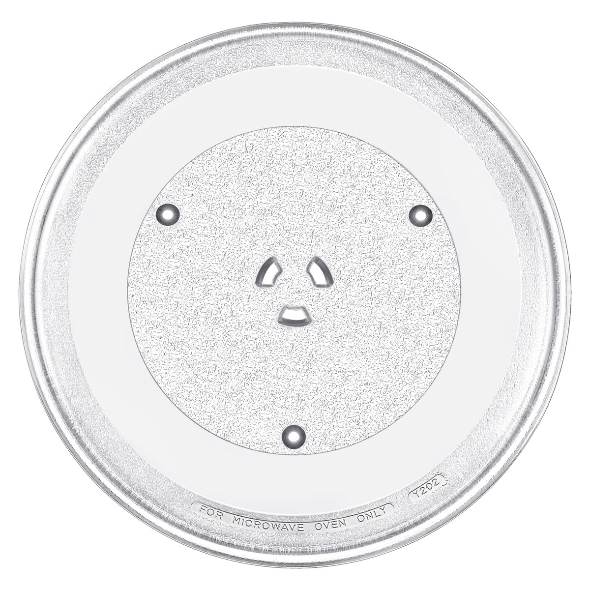 Beaquicy 13-1/2-inch microwave glass turntable improves even heating for faster meals.