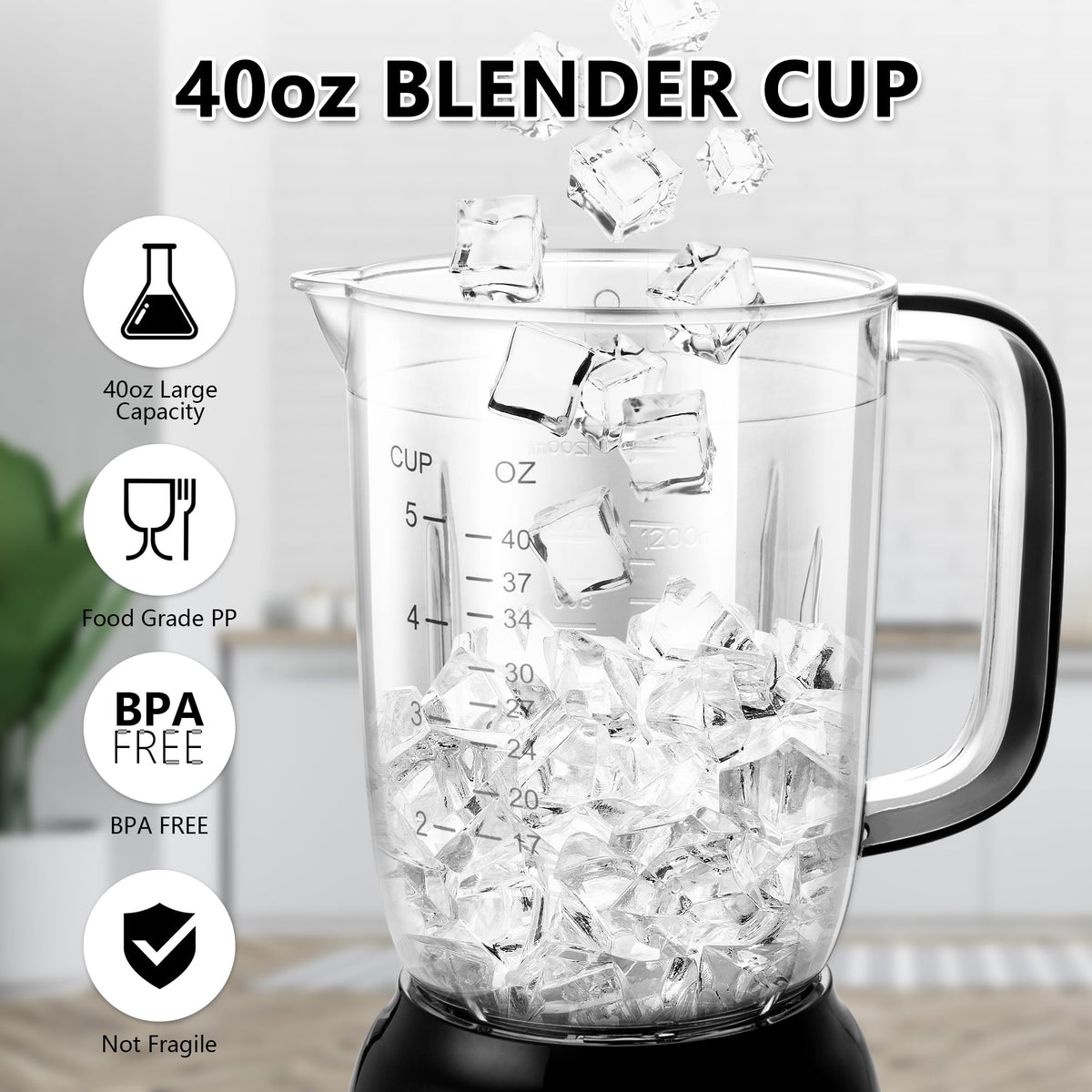 Bear Blender pulse and self-cleaning function for easy maintenance