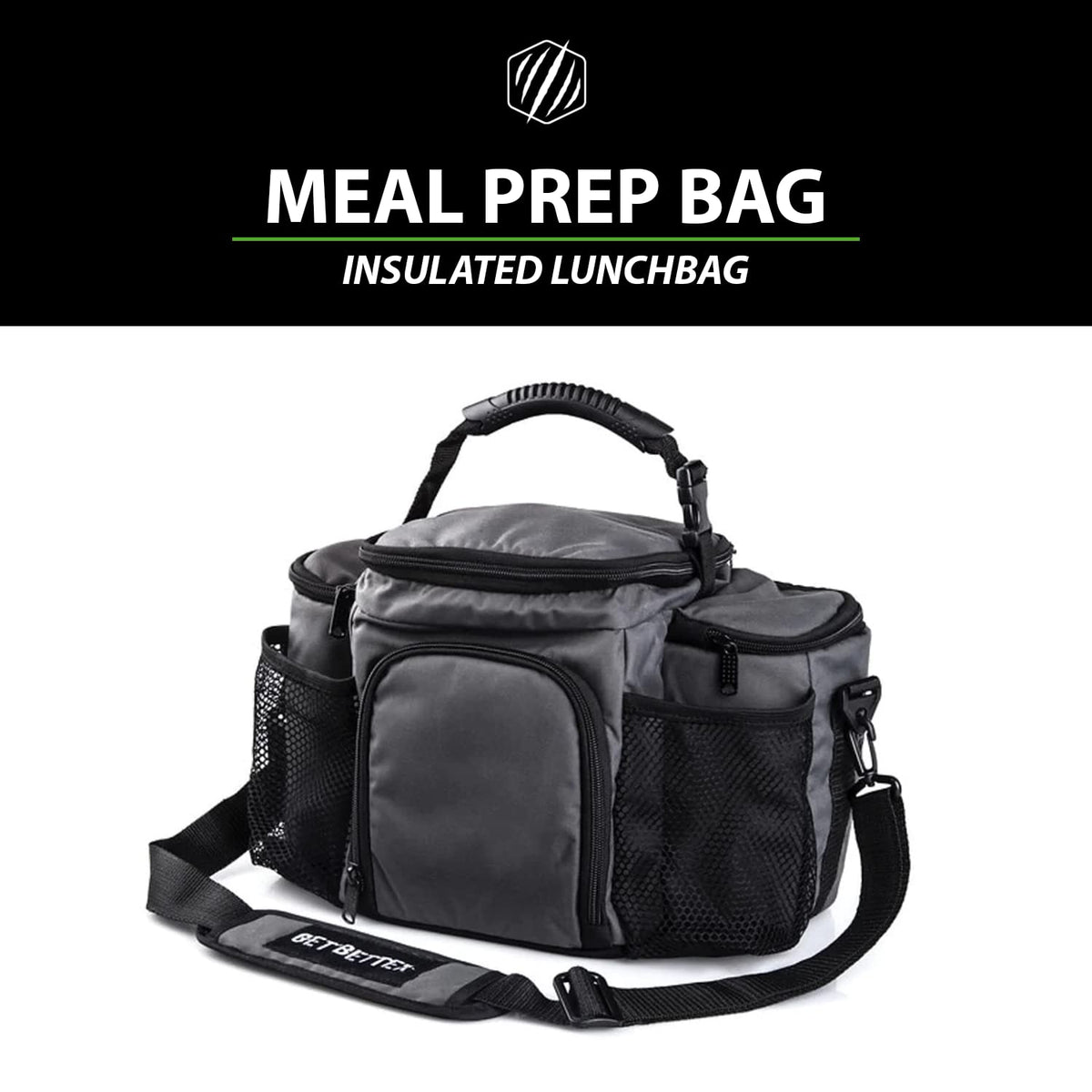 Bear KompleX stackable meal prep containers for portion control and freshness