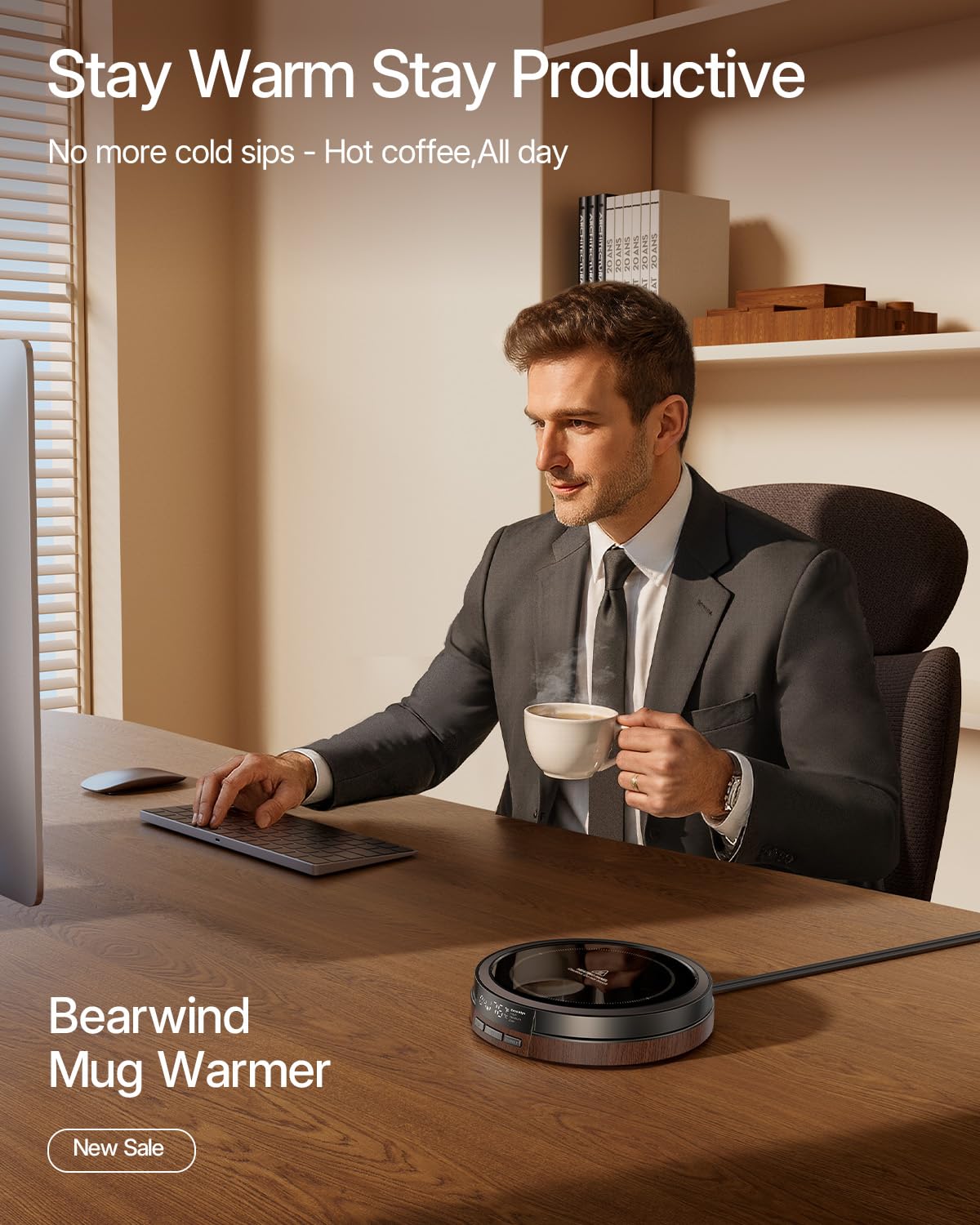 Bearwind four-temperature settings shown for customizable heat at your fingertips.