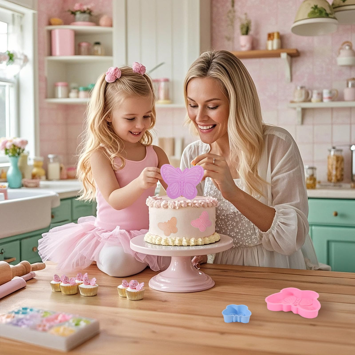 Beasea nonstick mats with easy demold capability for repeated use.