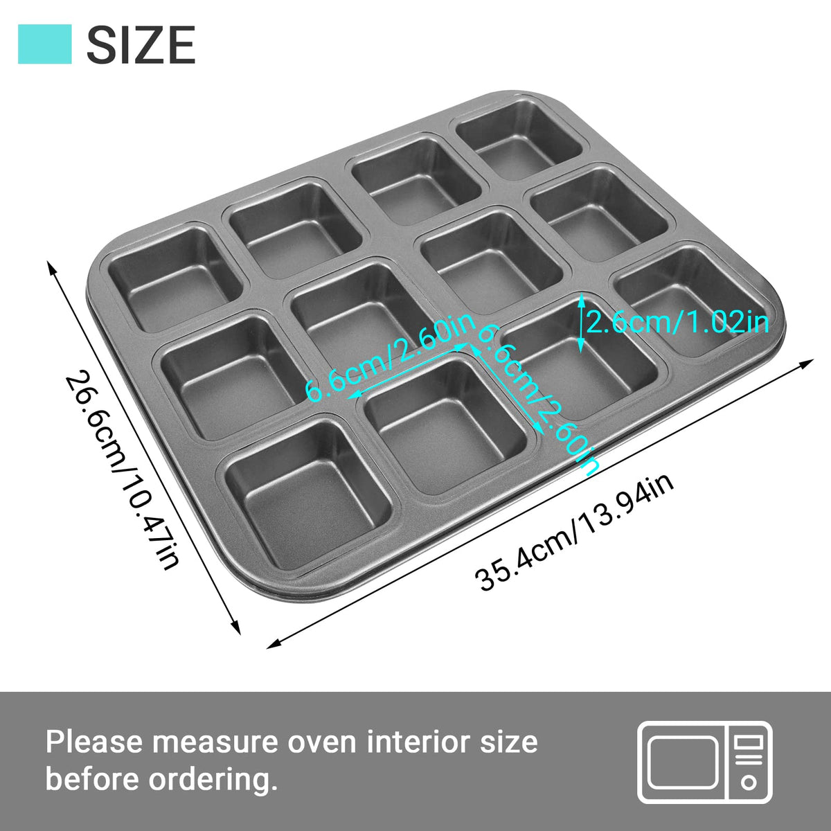 Beasea nonstick coating enables clean release after baking.