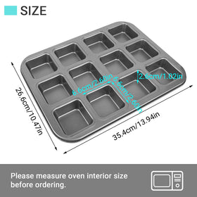 Beasea nonstick coating enables clean release after baking.