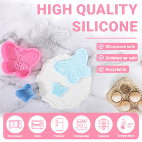 Beasea silicone molds for soaps, candles, and no-bake treats.
