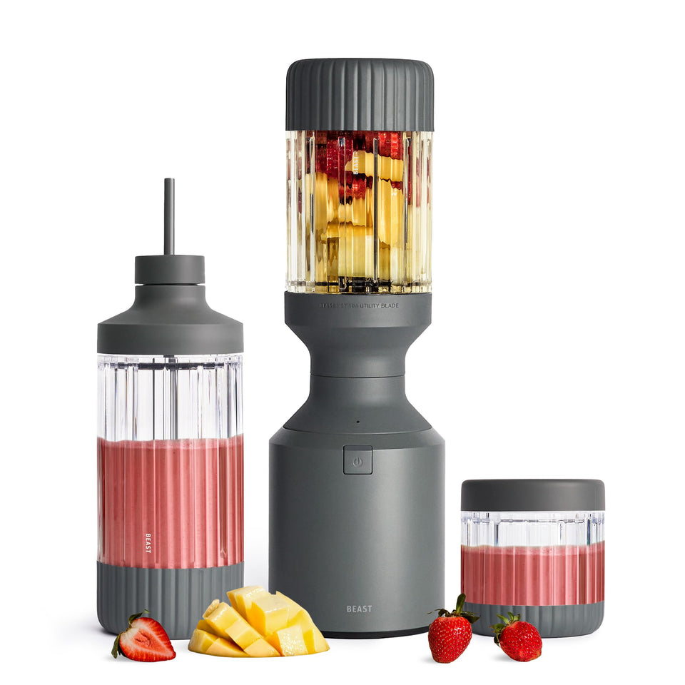 BEAST Mega 1200+ ice-crushing power for smoothies and frozen treats.