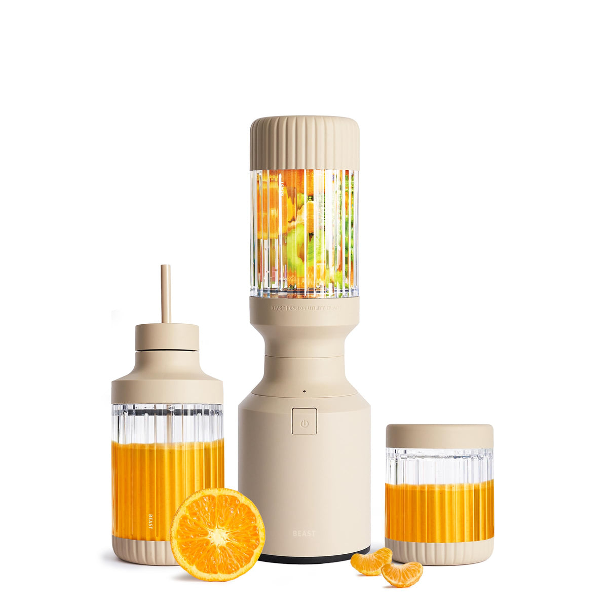 BEAST The Beast Mini Blender Plus on a counter showing compact design for small spaces