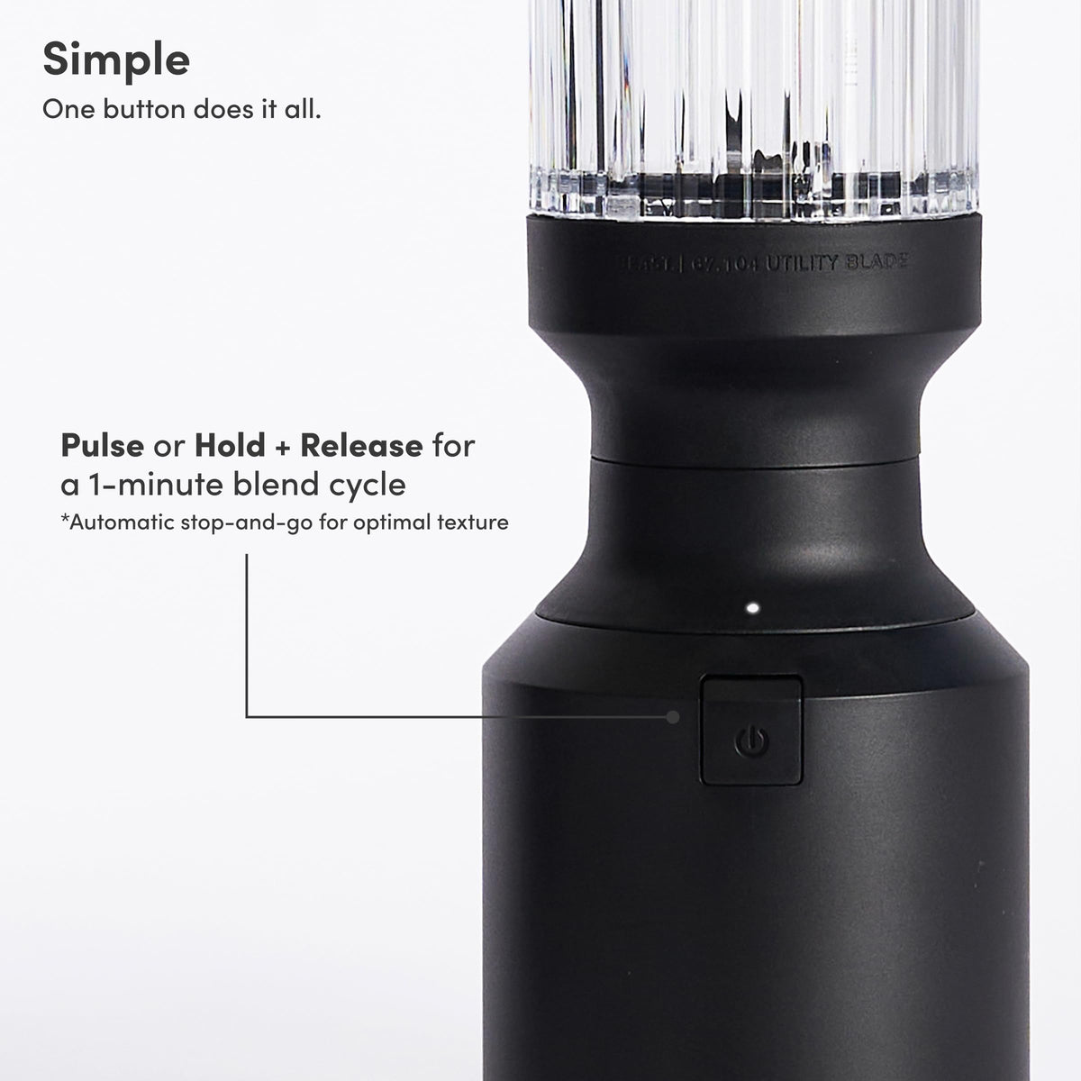 The Beast Mini Blender Plus includes extra vessels for multiple recipes.