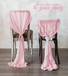 Beautane backdrop-draping cheesecloth creates photo-friendly decor options.
