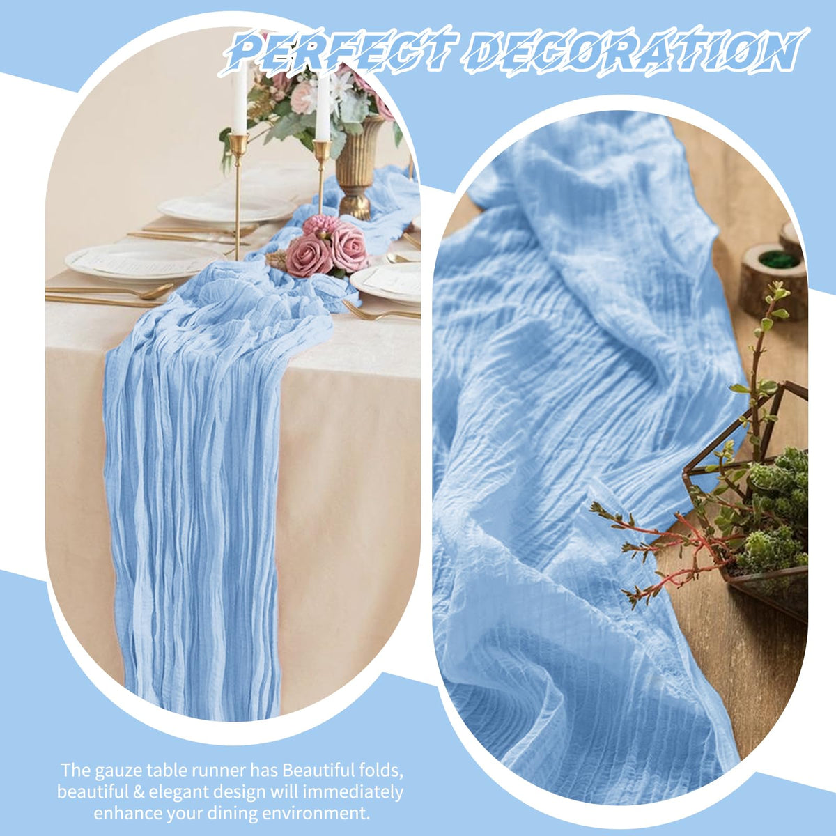 Beautane edge-stitch prevents fraying for durable, long-lasting decor.