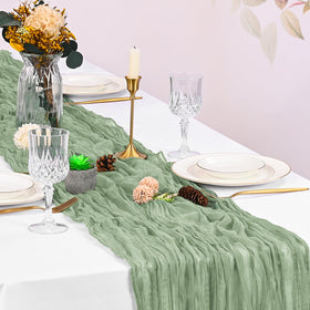 Beautane soft drape and easy care make party decor effortless.