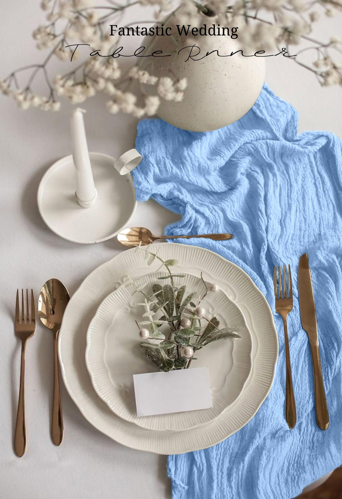 Beautane table runner care instructions help maintain delicate fabric.