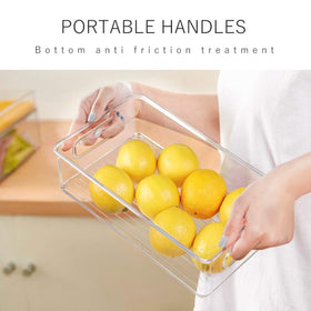 Beauty Cottage BPA-free plastic bins are food-safe and durable