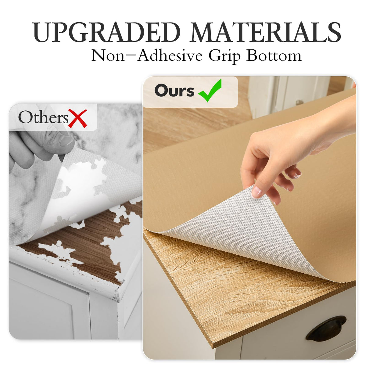 Beautysaid refrigerator liner reduces movement during open and close