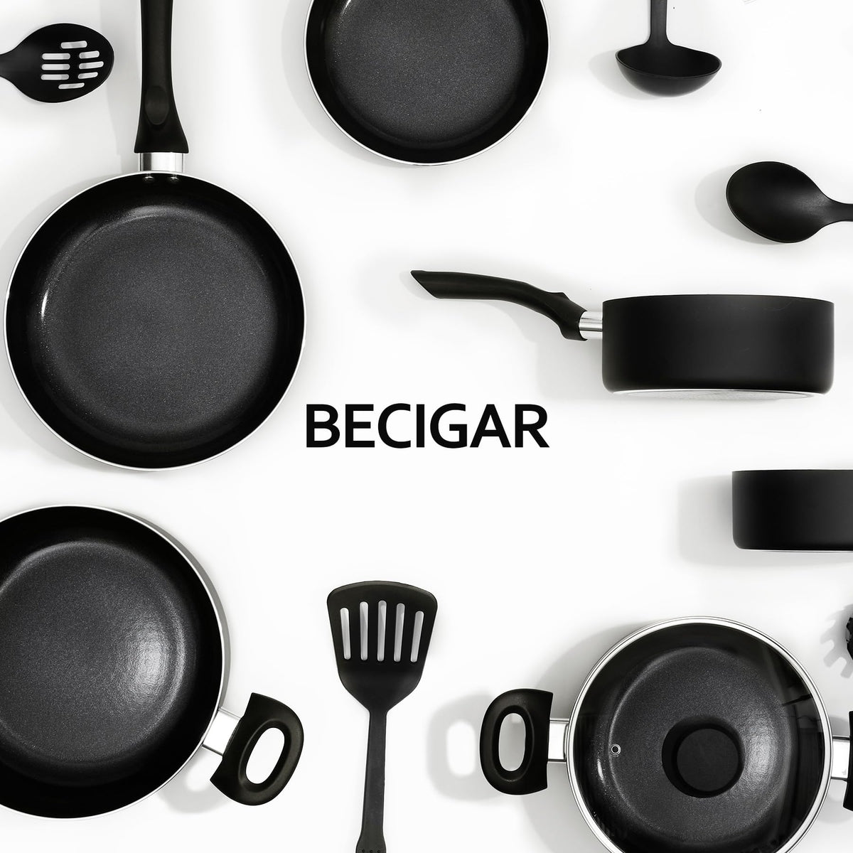 BECIGAR easy-clean design makes hand washing or dishwasher use convenient