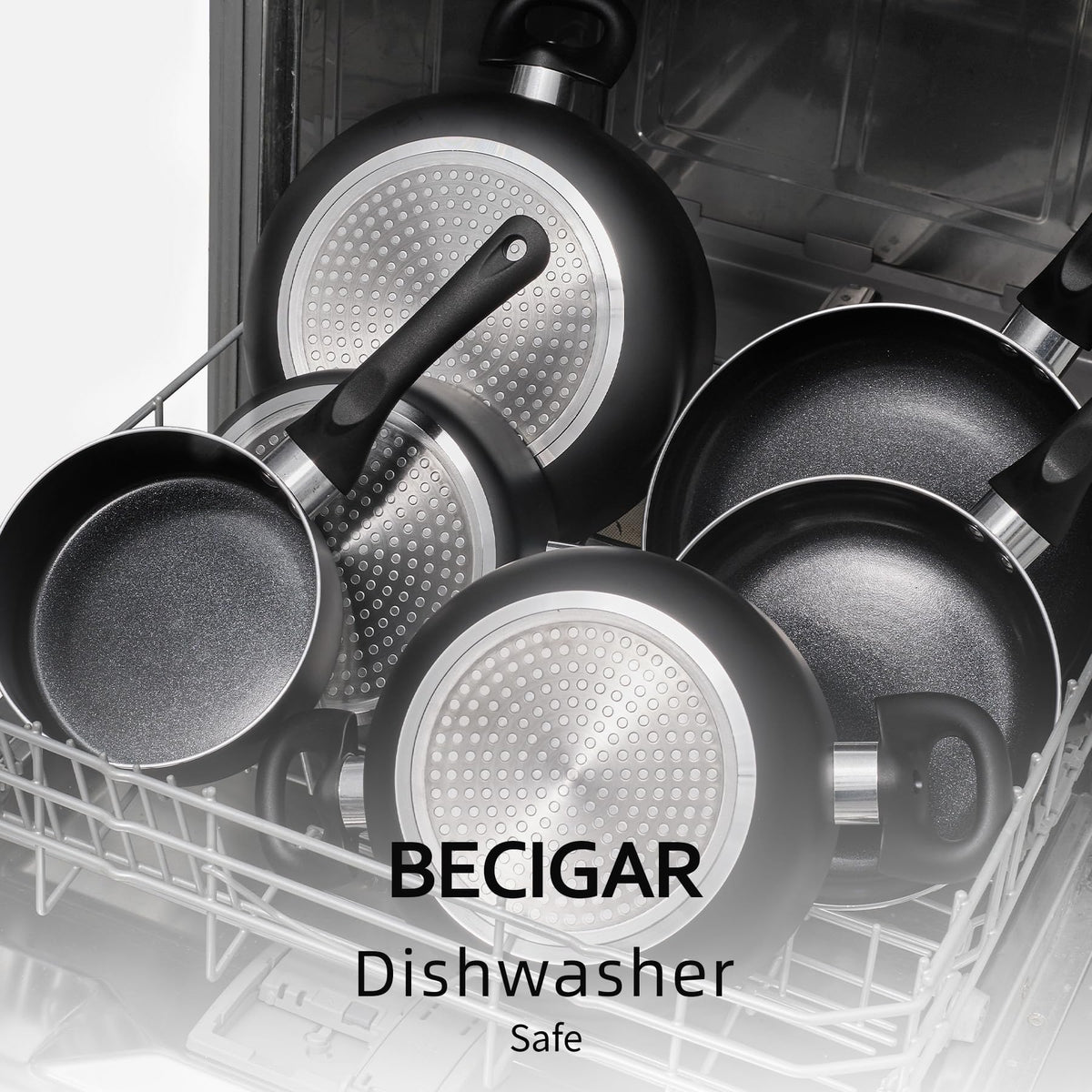 BECIGAR glass lids fit saucepans and casseroles for precise simmering control