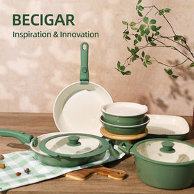 BECIGAR heavy-duty die-cast aluminum construction resists warping.