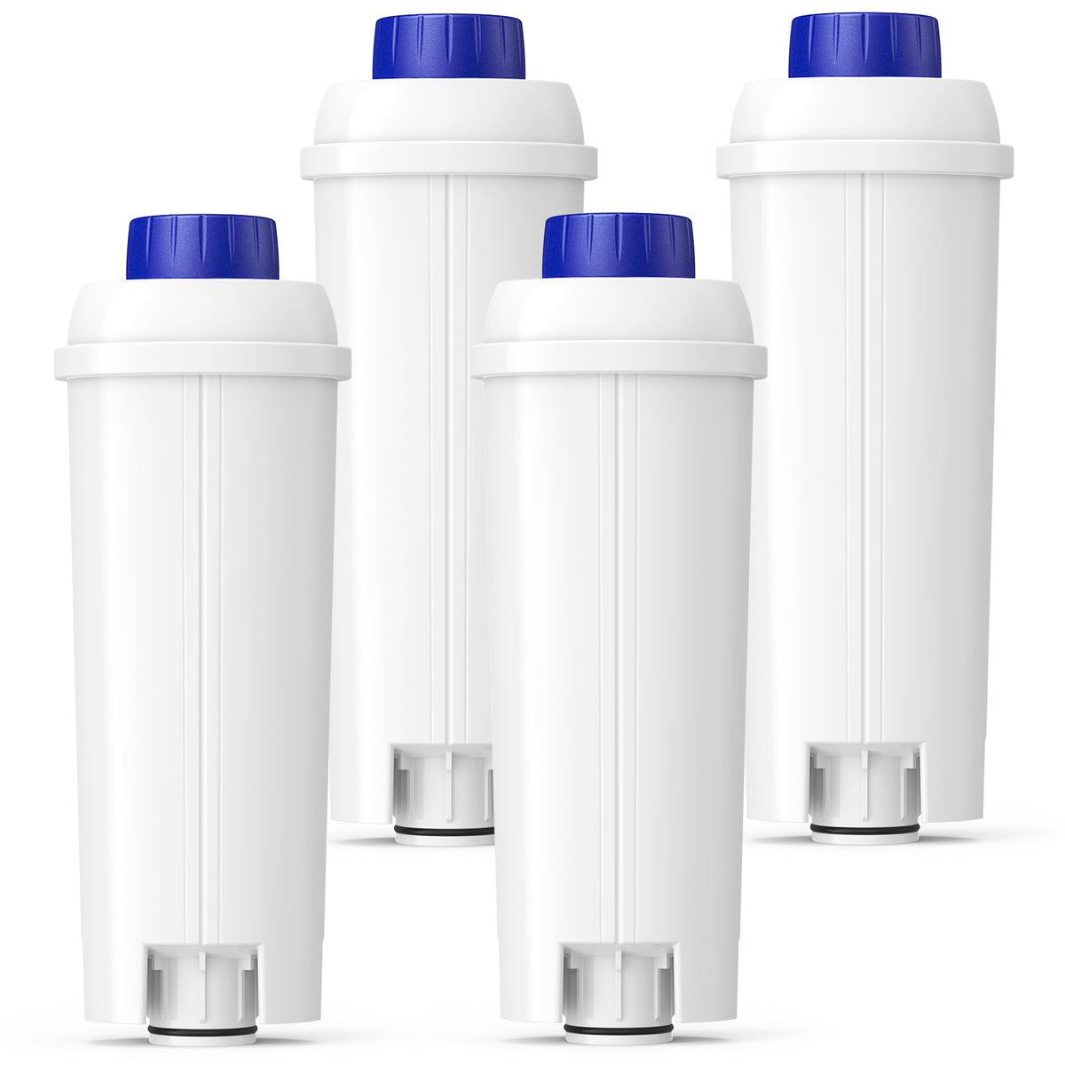Beckacher DLSC002 four-pack unboxing shows easy filter replacement for De'Longhi machines