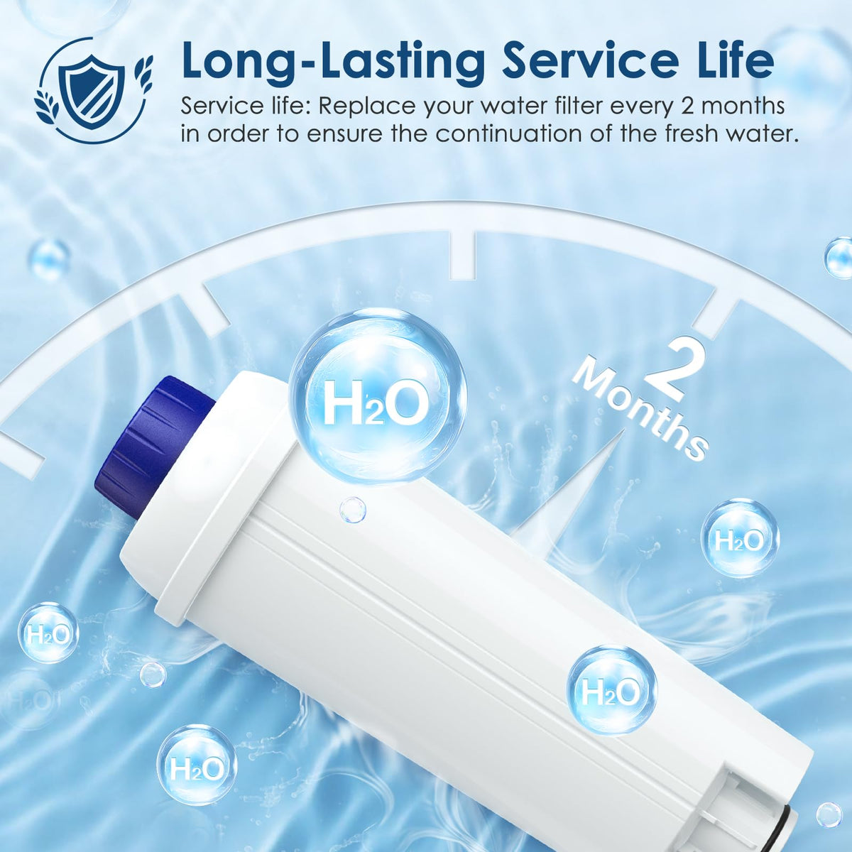 Beckacher DLSC002 scale-reduction benefit contributing to longer machine life