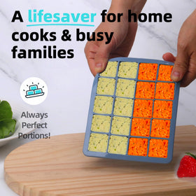 BECOKIT freezer tray for tomato paste, portions thaw quickly.