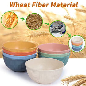 Becutlery bowls showing microwave and dishwasher safe label for convenience