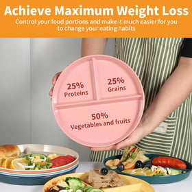 Becutlery BPA-free wheat straw plate highlighting safe eco-friendly materials