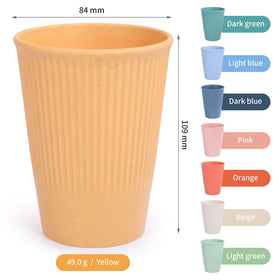 Multipurpose use of Becutlery cups for drinking, gargle, or toothbrush storage.