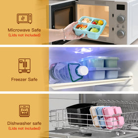 becutlery dishwasher-safe snack container for easy cleanup