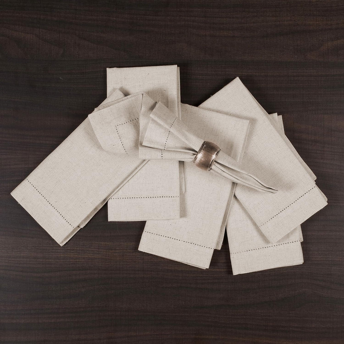 Bedding Craft eco-friendly reusable napkins support sustainable entertaining.