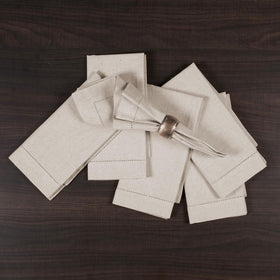 Bedding Craft eco-friendly reusable napkins support sustainable entertaining.