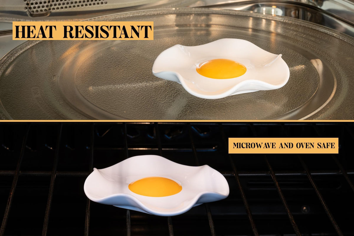 Bee! Fried Egg spoon rest packaging signals a gift-ready option.