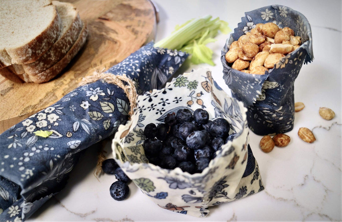 Bee Carefree wrap seals bowls and covers cheeses