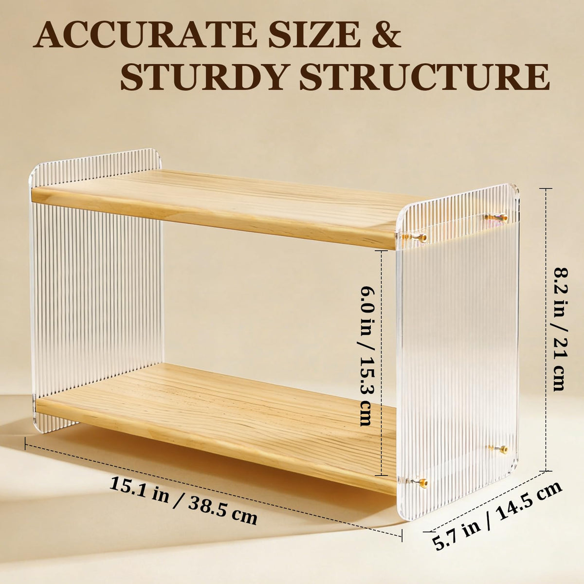 BeeCoAoo New Zealand Radiata Pine Shelves emphasize sturdy, durable storage.