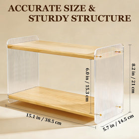 BeeCoAoo New Zealand Radiata Pine Shelves emphasize sturdy, durable storage.