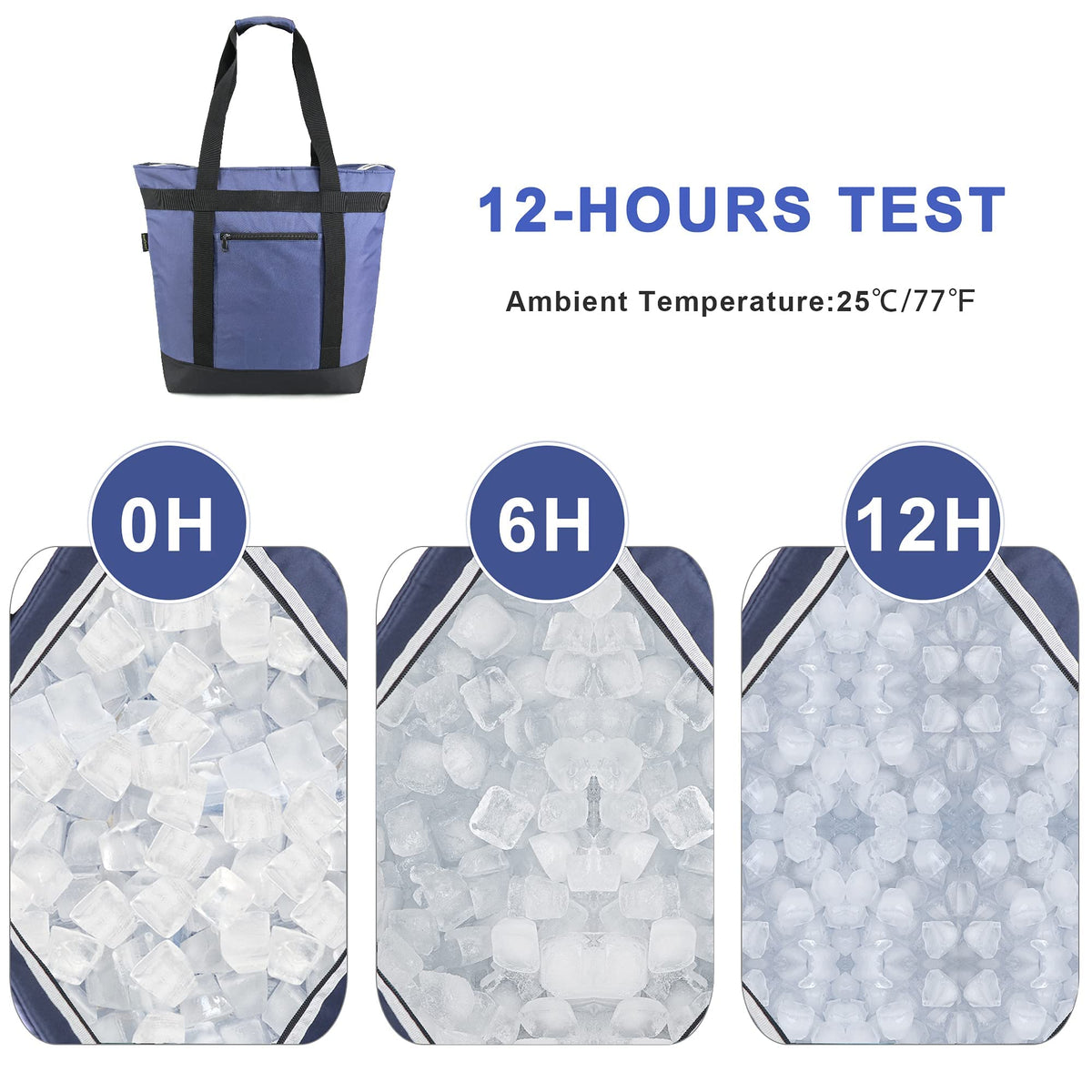 BeeGreen cooler bag layers construction highlights four insulation materials preserving temperature
