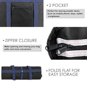 BeeGreen cooler bag two pockets keep keys and phone organized.