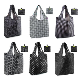 BeeGreen foldable pocket bag for groceries, compact carry on-the-go shopping