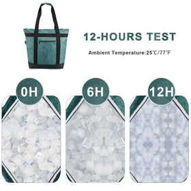 BeeGreen cooler bag with collapsible side pocket for small items