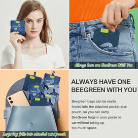 BeeGreen ripstop fabric tote highlighting durability and water resistance