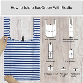 BeeGreen large-capacity bag ideal for grocery or travel shopping.