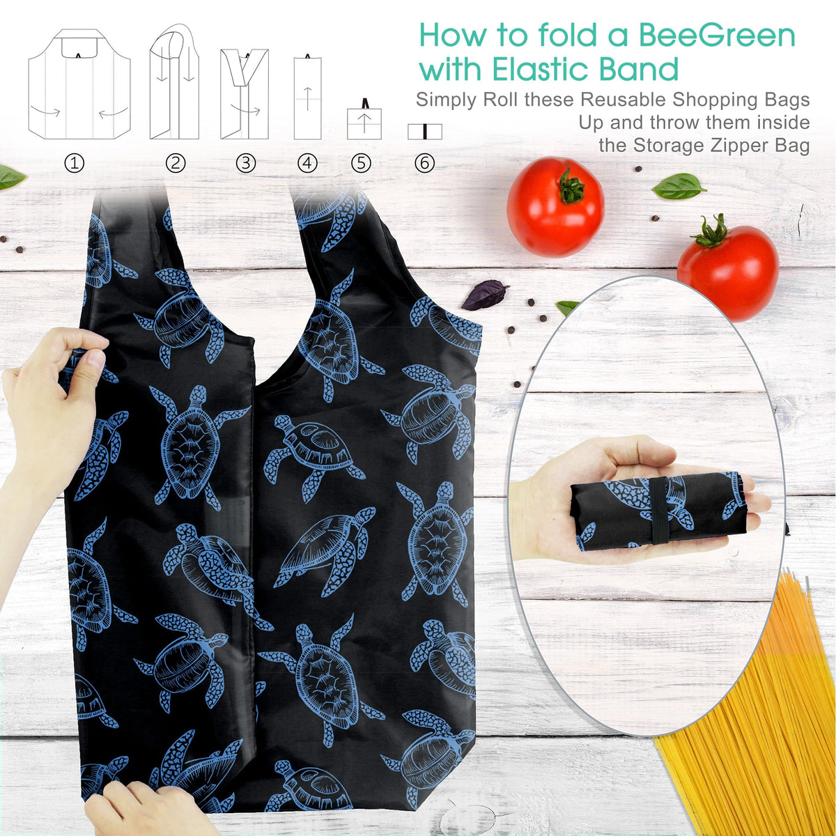 BeeGreen extra-large capacity bag demonstrates 50 lb load