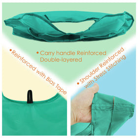 BeeGreen sturdy shoulder straps make carrying heavy loads effortless.