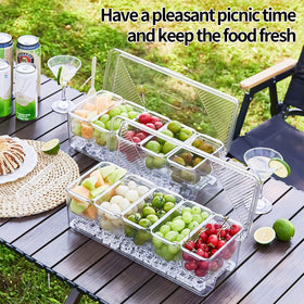 Beehomay includes serving spoons and clips for easy serving.
