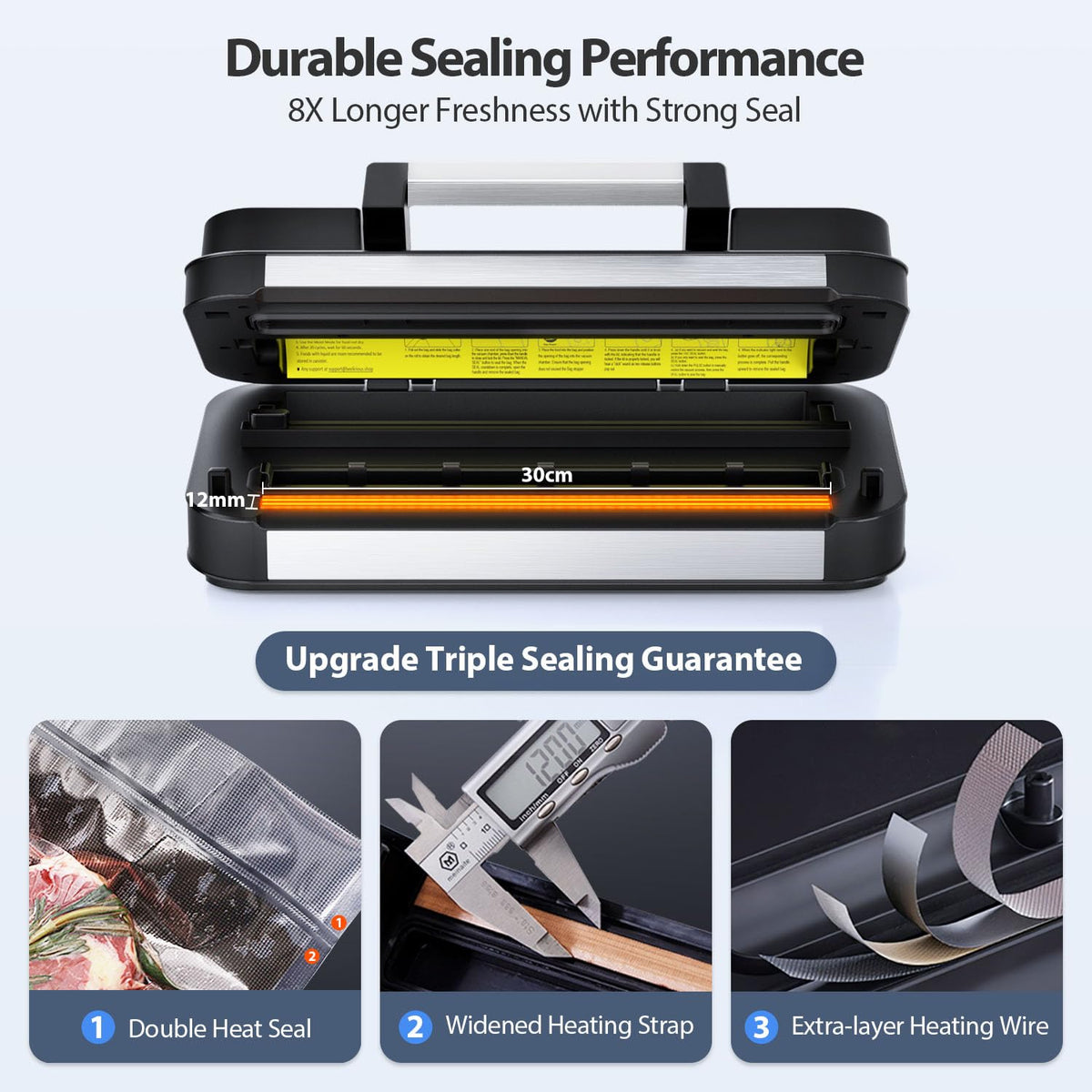 Beelicious Pro 10-in-1 system handles dry, moist, and extra moist foods.