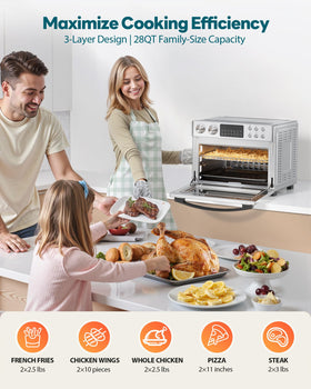 Beelicious Pro 11-inch pizza fits perfectly in the oven