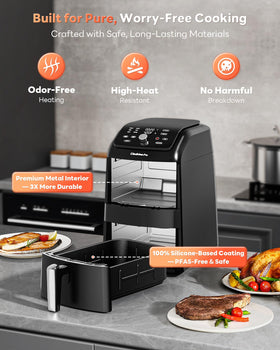 Beelicious Pro 12QT dishwasher-safe baskets speed up post-cook cleanup