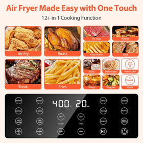 Beelicious Pro air fryer window view enables real time monitoring for consistent results