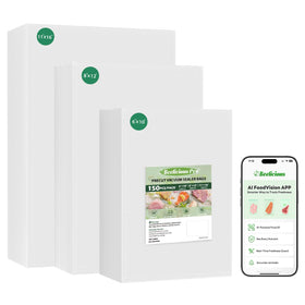 Beelicious Pro embossed air removal channels boost seal strength for fresh storage